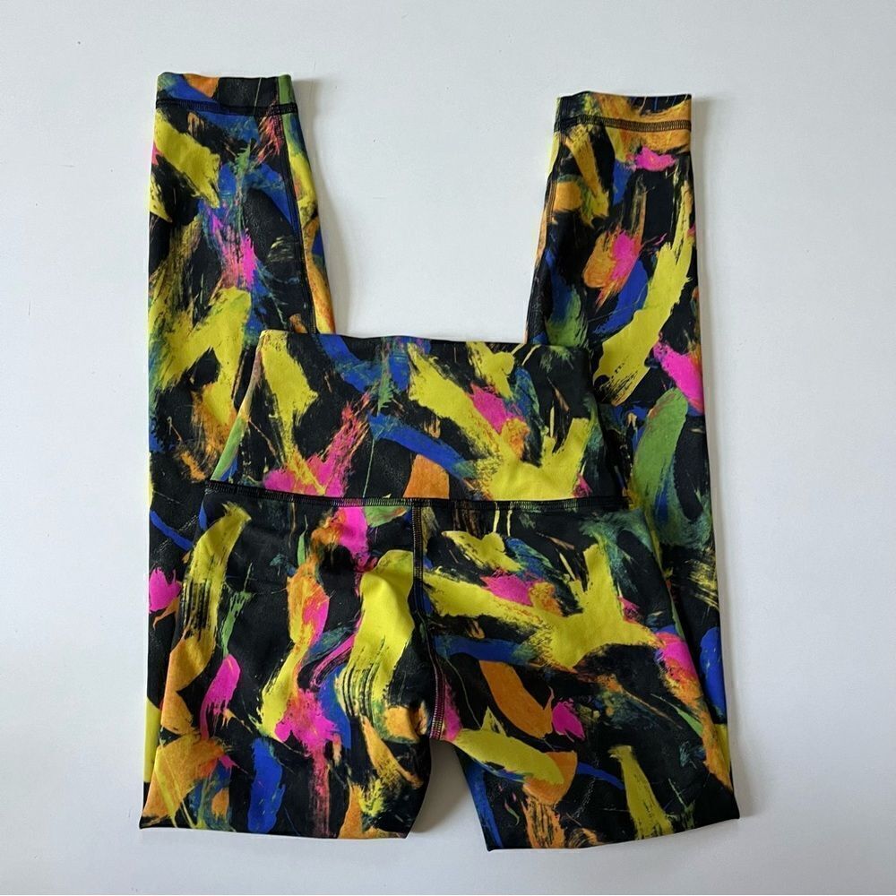 Lululemon Wunder Train High Rise In Undertone Black Multi 2 - Picture 8 of 8